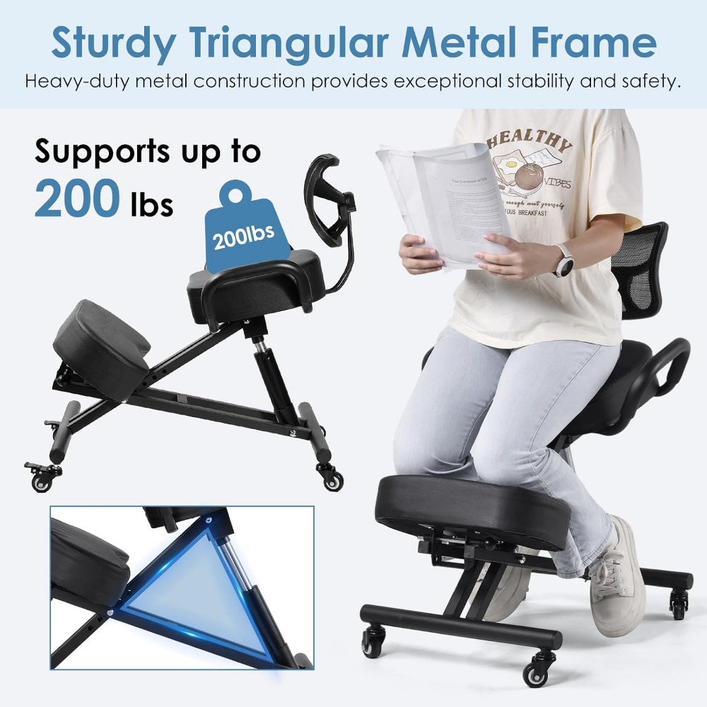 Adjustable Ergonomic Kneeling  - đánh giá và giá Ergonomic Office Chair