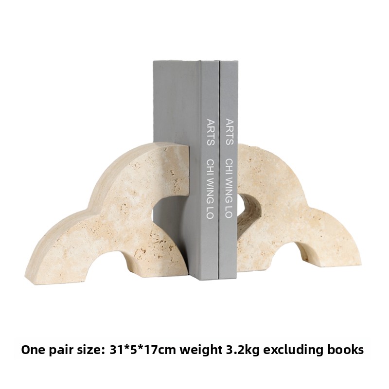 Modern Marble Bookends Heavy D - đánh giá và giá Home Office With Library