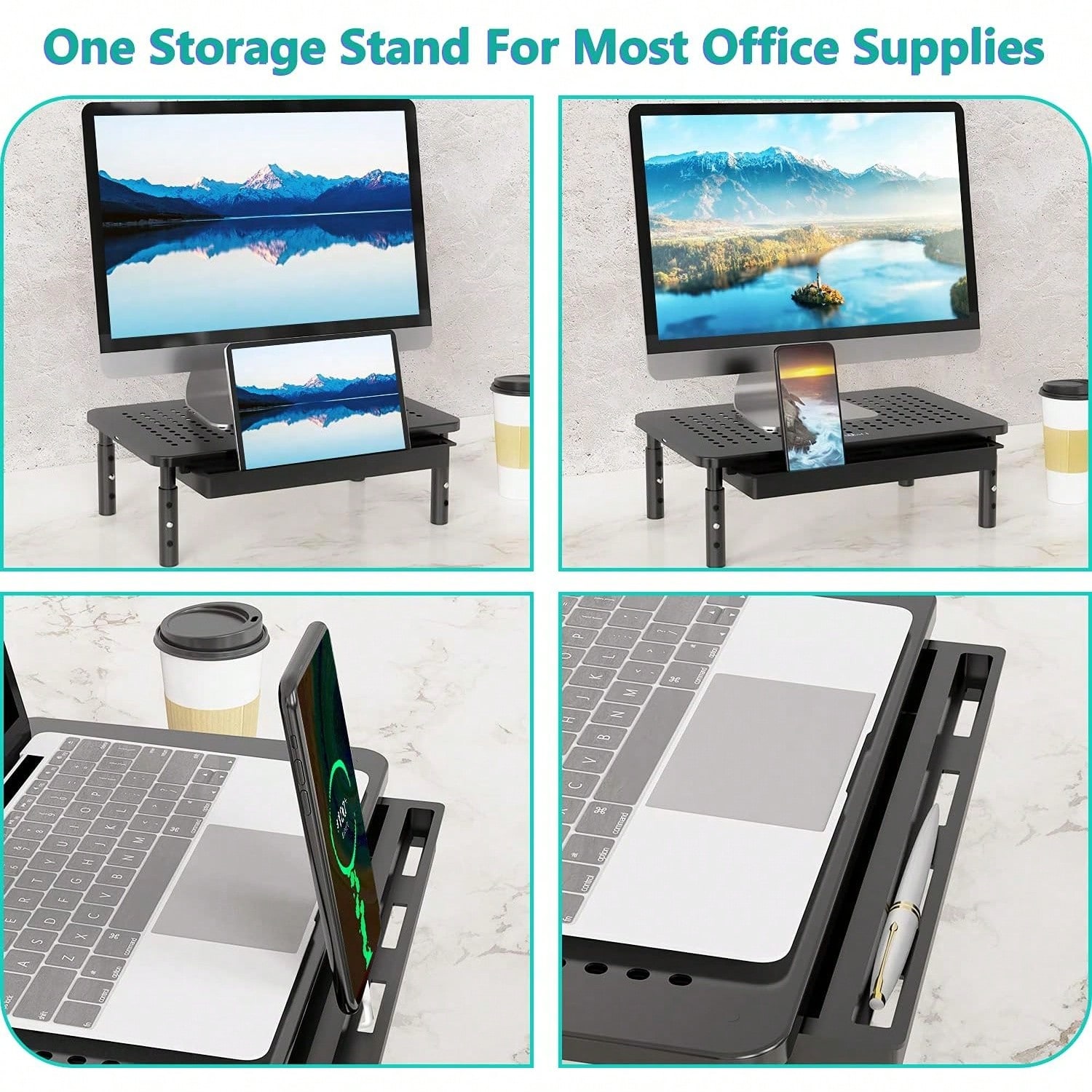 Computer Monitor Stand With St - đánh giá và giá Monitor Riser Stand