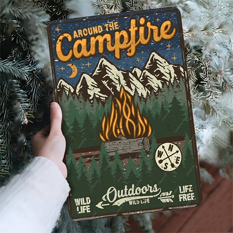 Room Decor  Vintage Campfire M - đánh giá và giá Home Office With Library