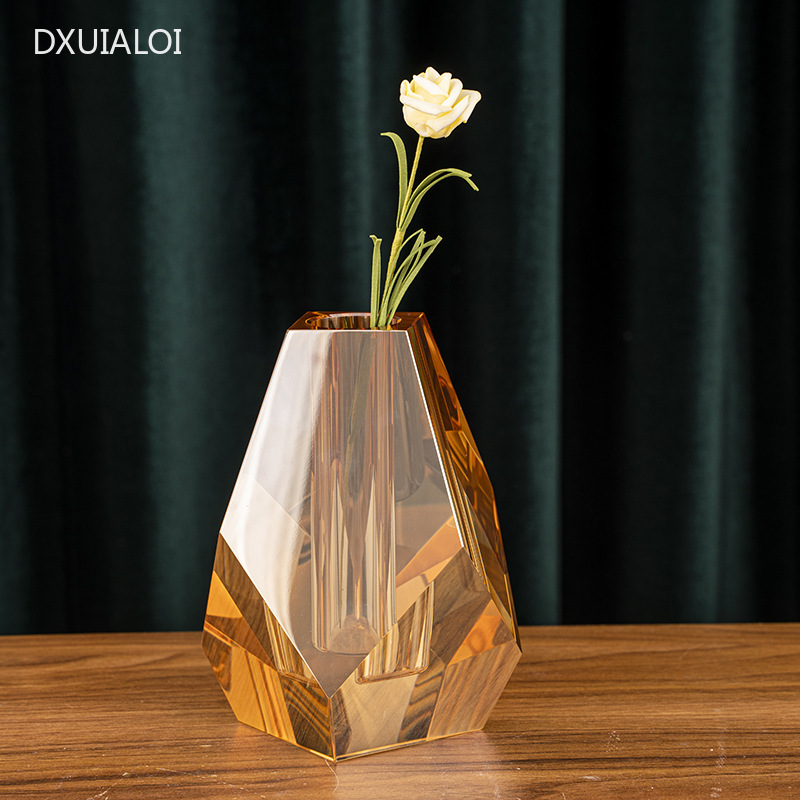 Modern minimalist crystal vase - đánh giá và giá Home Office Interior Design
