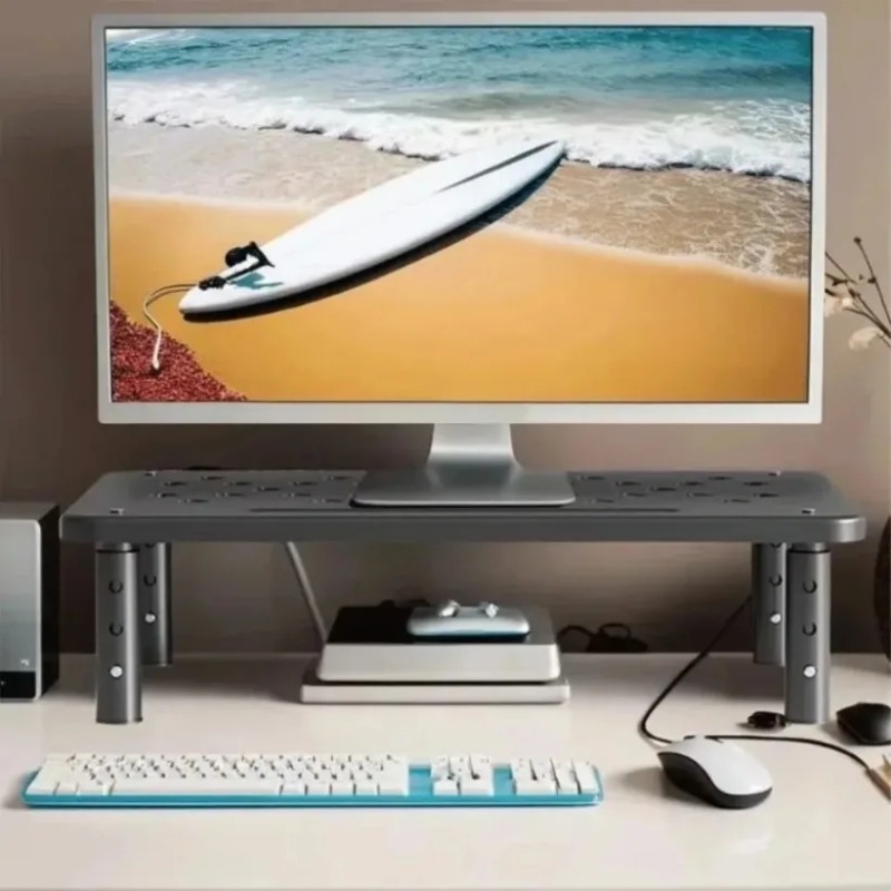 Height Adjustable Monitor Stan - đánh giá và giá Monitor Riser Stand