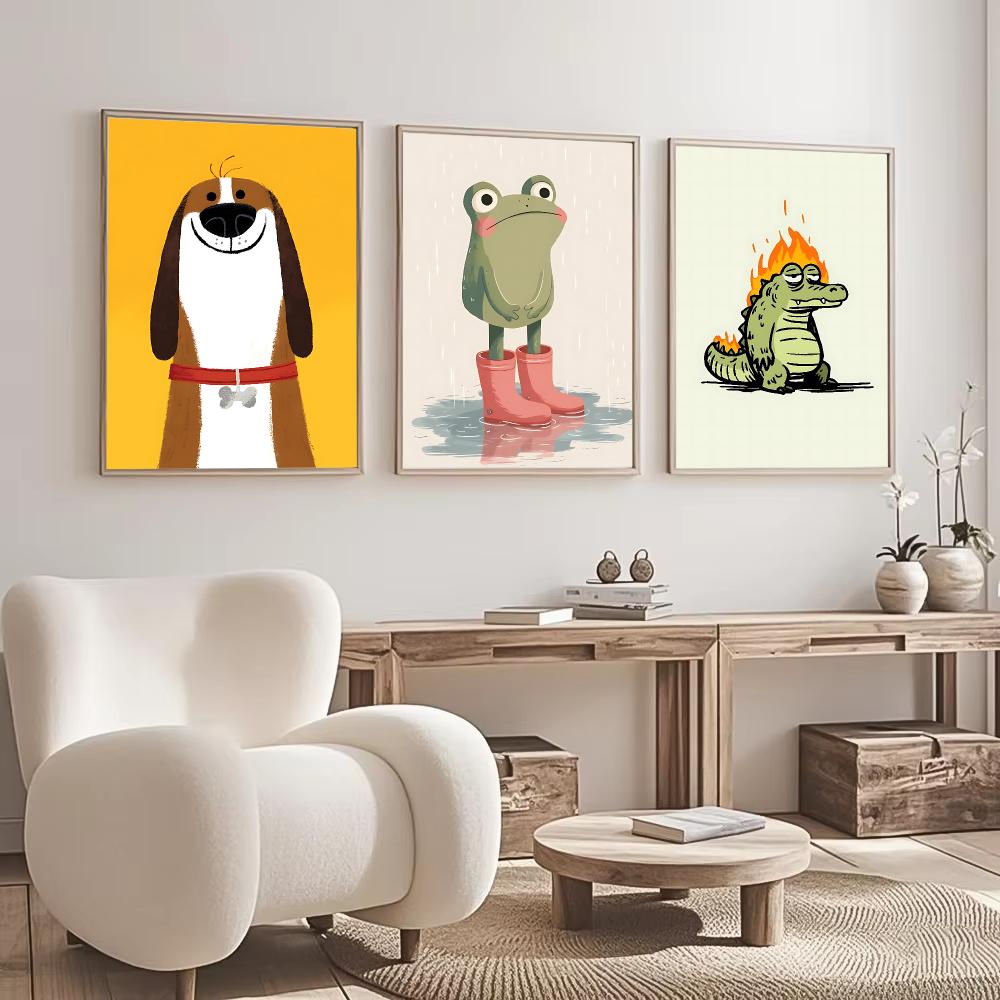 Cute Animal Character Design P - đánh giá và giá Home Office Interior Design