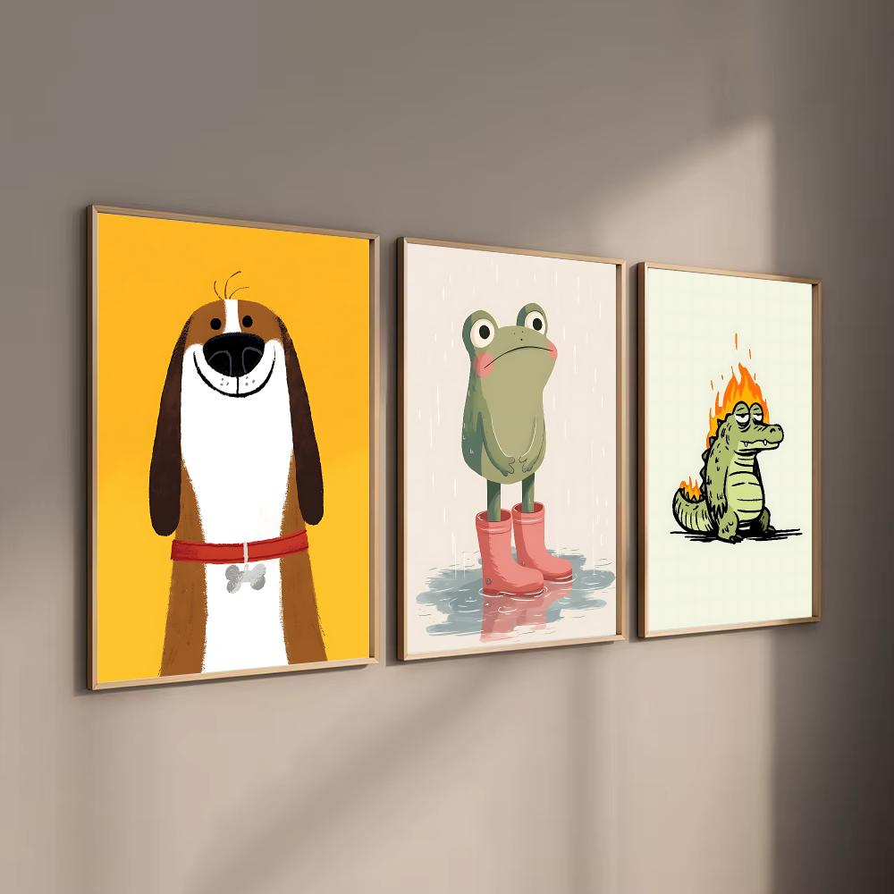 Cute Animal Character Design P - đánh giá và giá Home Office Interior Design