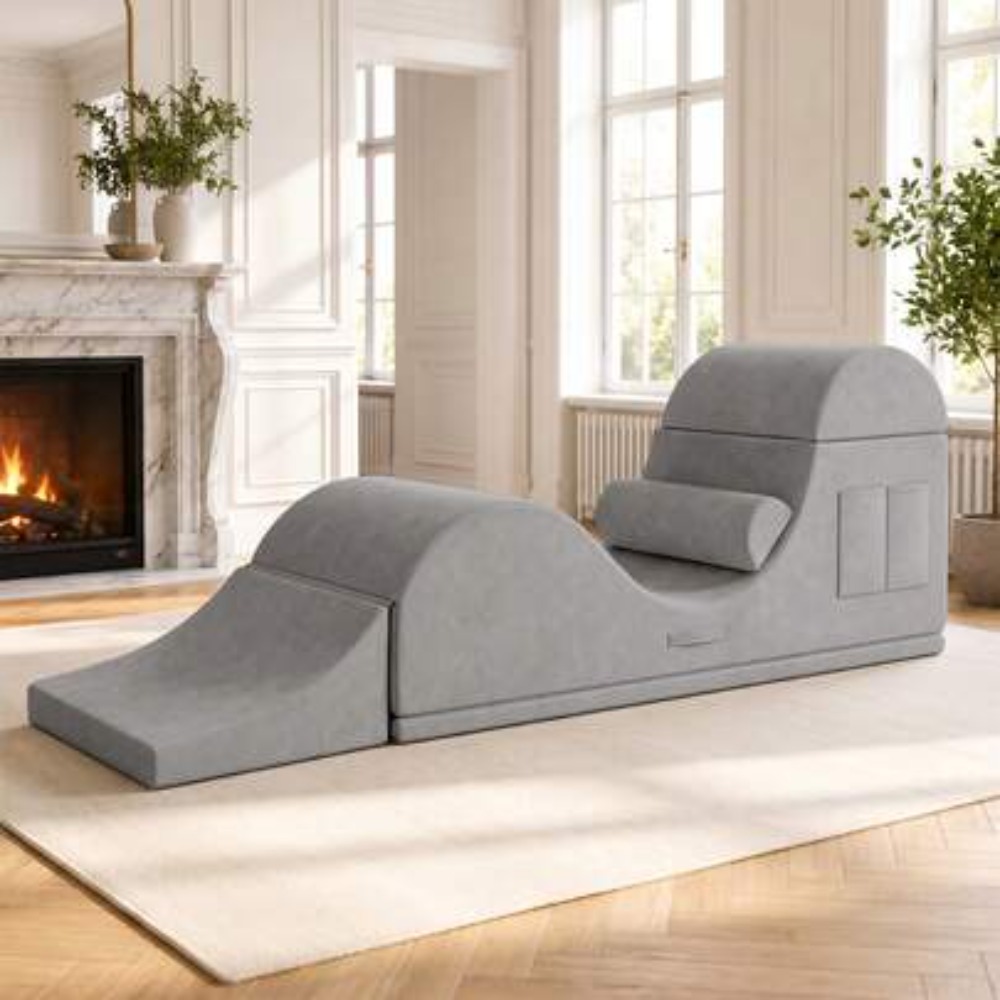 Yoga Stretch Chaise Lounge 75. - đánh giá và giá Home Office With Sofa