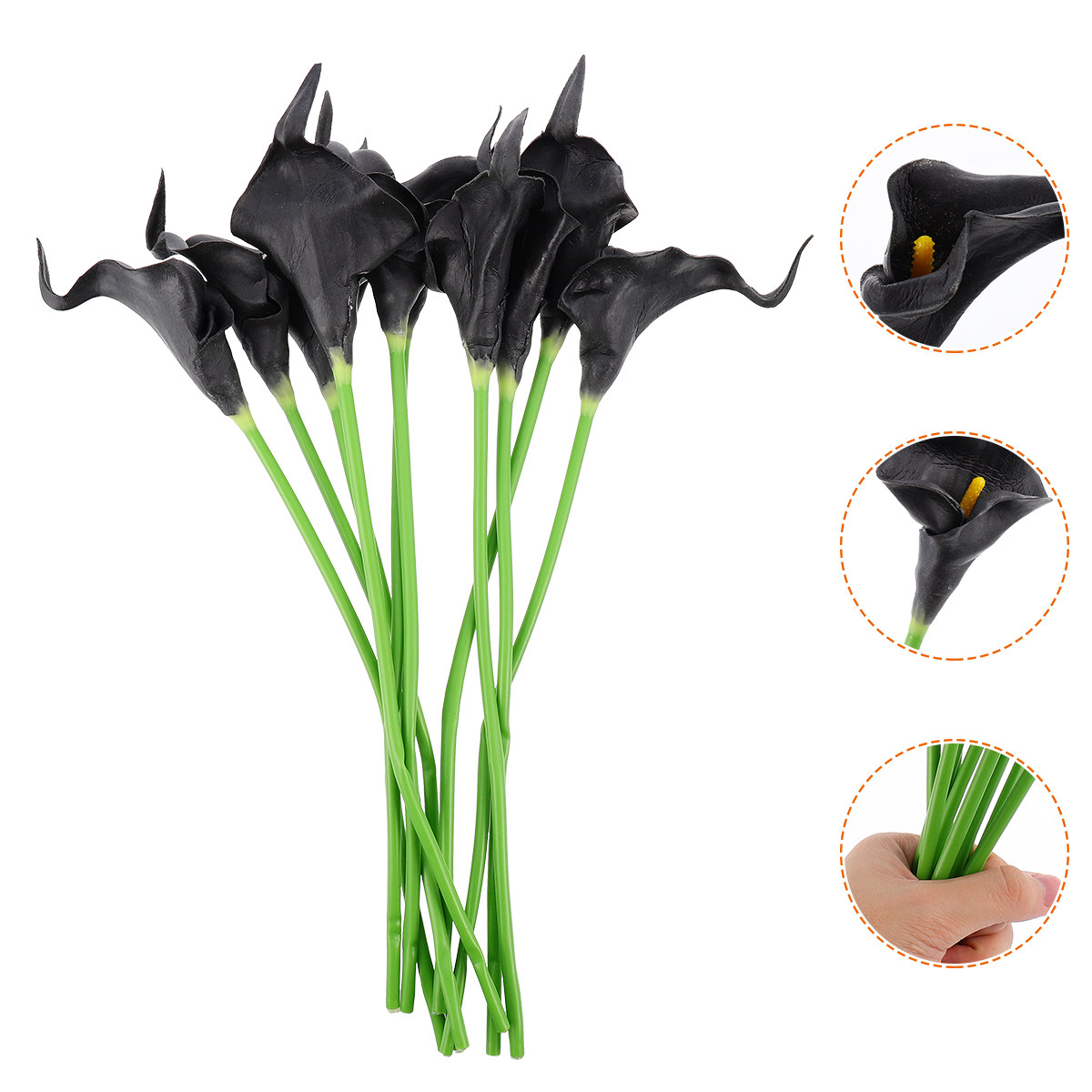 10Pcs Premium Artificial Calla - đánh giá và giá Home Office Interior Design