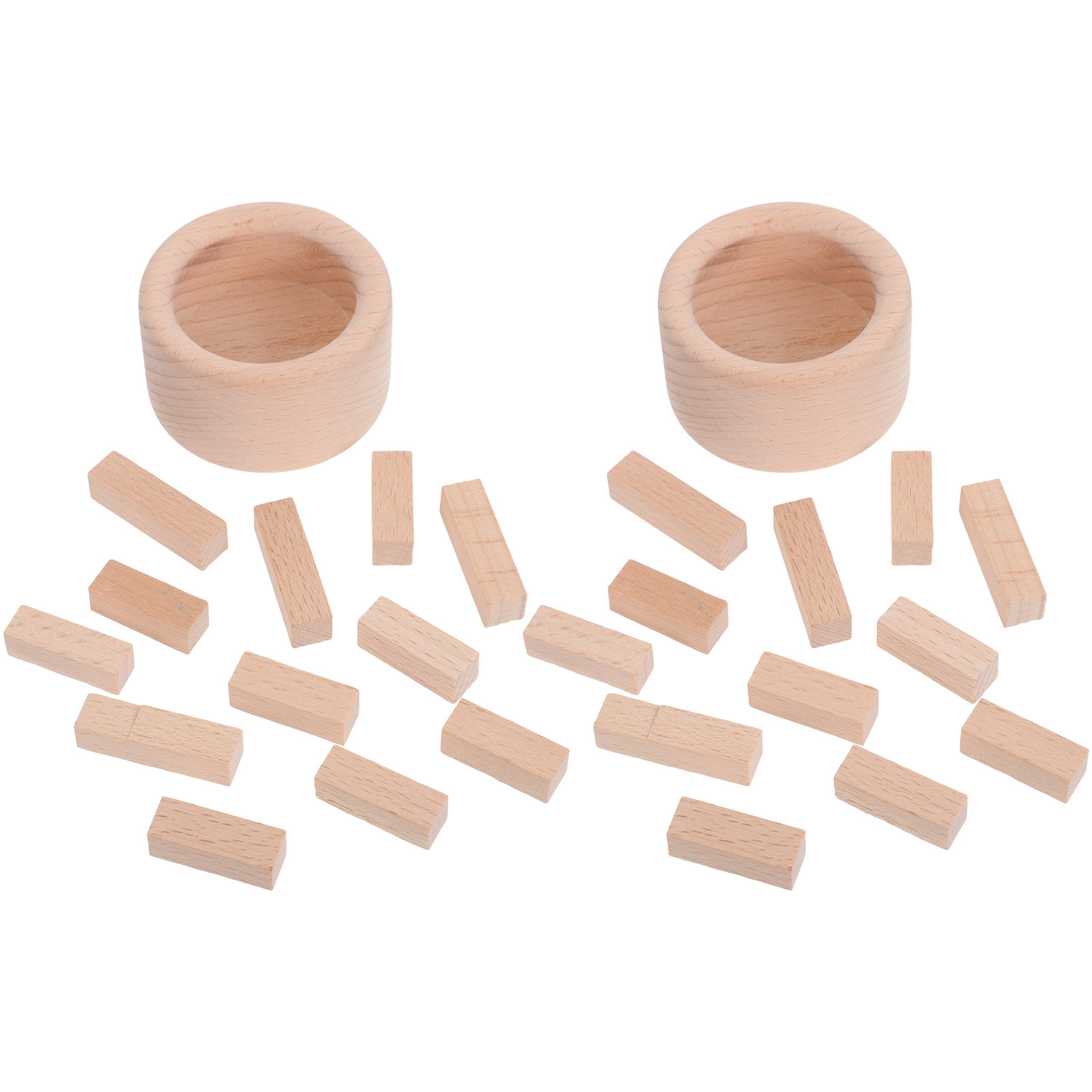 4Pcs Compact Cylindrical Wood  - đánh giá và giá Home Office Minimalist