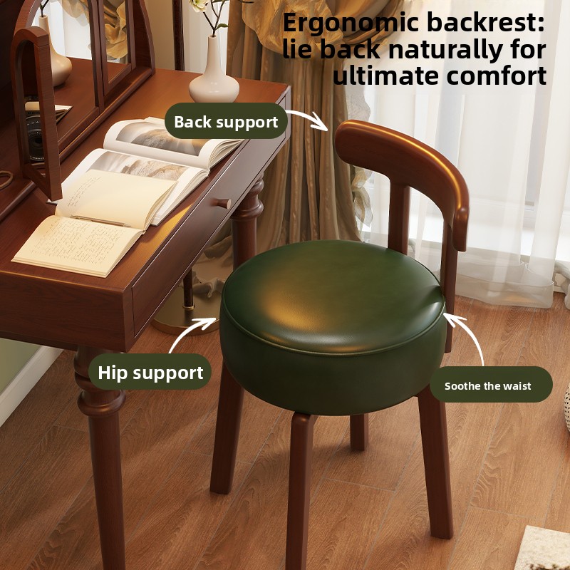 Solid wood rotating dressing c - đánh giá và giá Home Office Minimalist