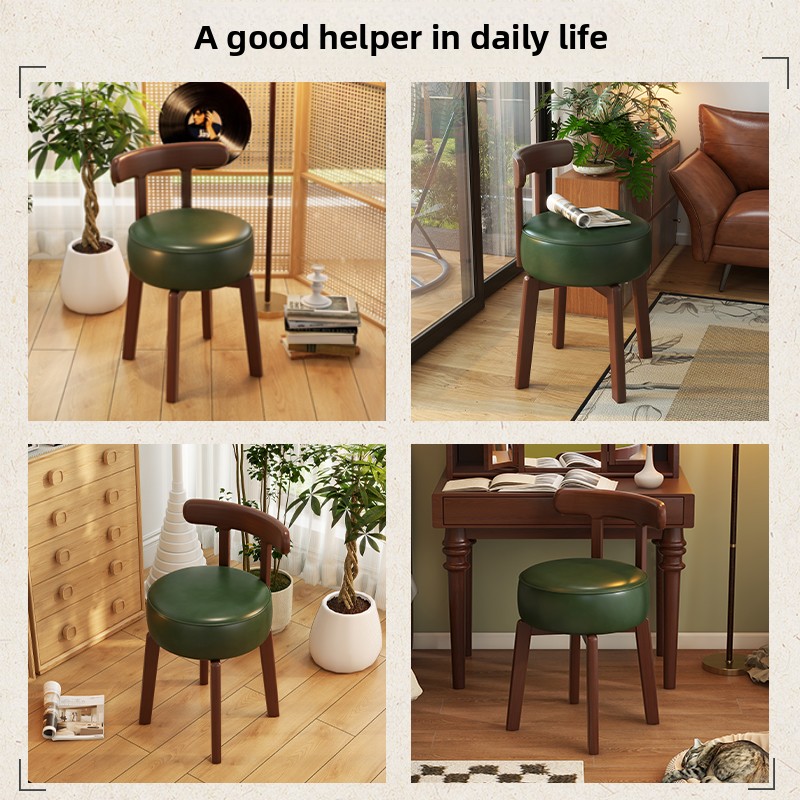 Solid wood rotating dressing c - đánh giá và giá Home Office Minimalist