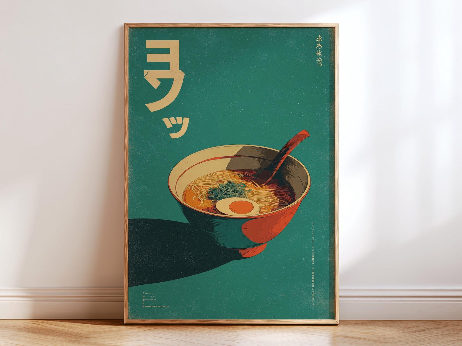 Retro Japanese Ramen Canvas Ar - đánh giá và giá Home Office Minimalist