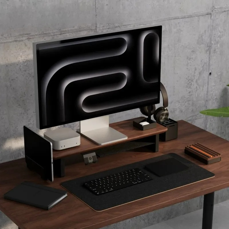 Hot Sale! Walnut Monitor Stand - đánh giá và giá Monitor Riser Stand