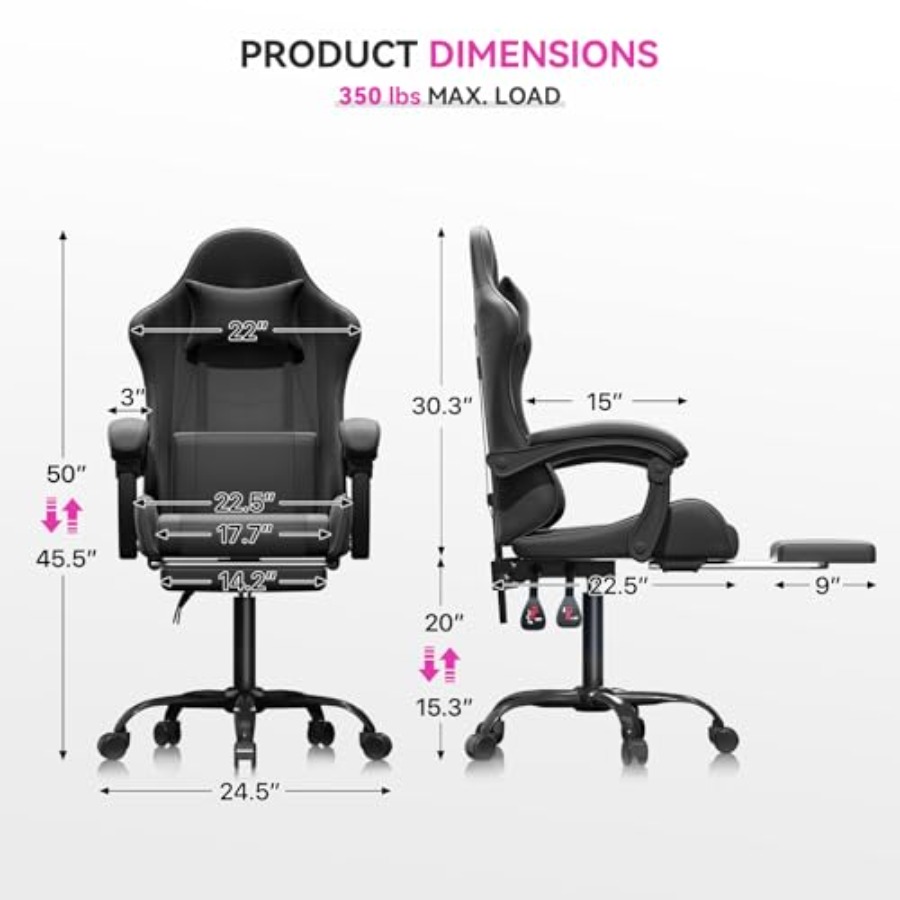 Gaming Chair for Home Office U - đánh giá và giá Ergonomic Office Chair
