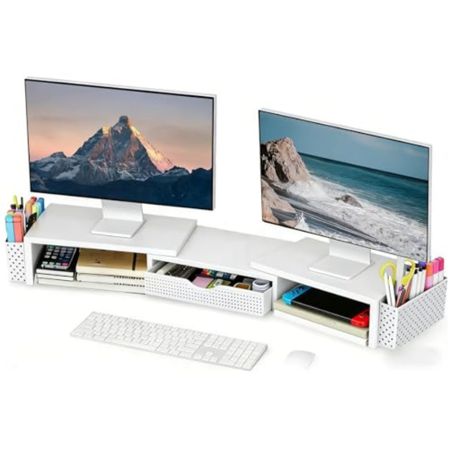 Metal Desk Organizers and Acce - đánh giá và giá Monitor Riser Stand